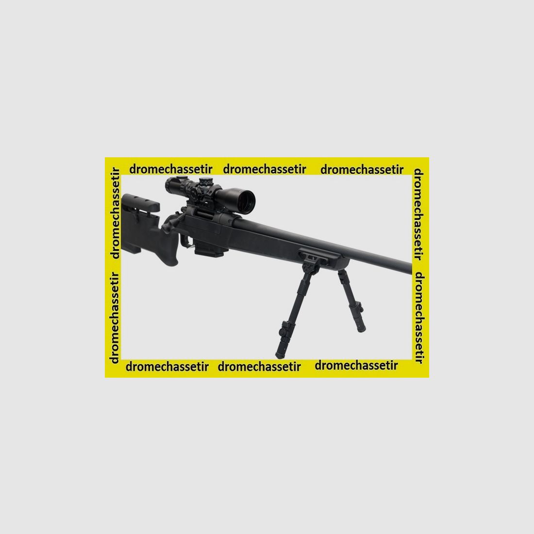 Zweibein 2 Teile M-Lok Befestigung verstellbar 5 Positionen von 14,5 cm bis 20,3 cm UTG Schwarz, Bild 4 von 6