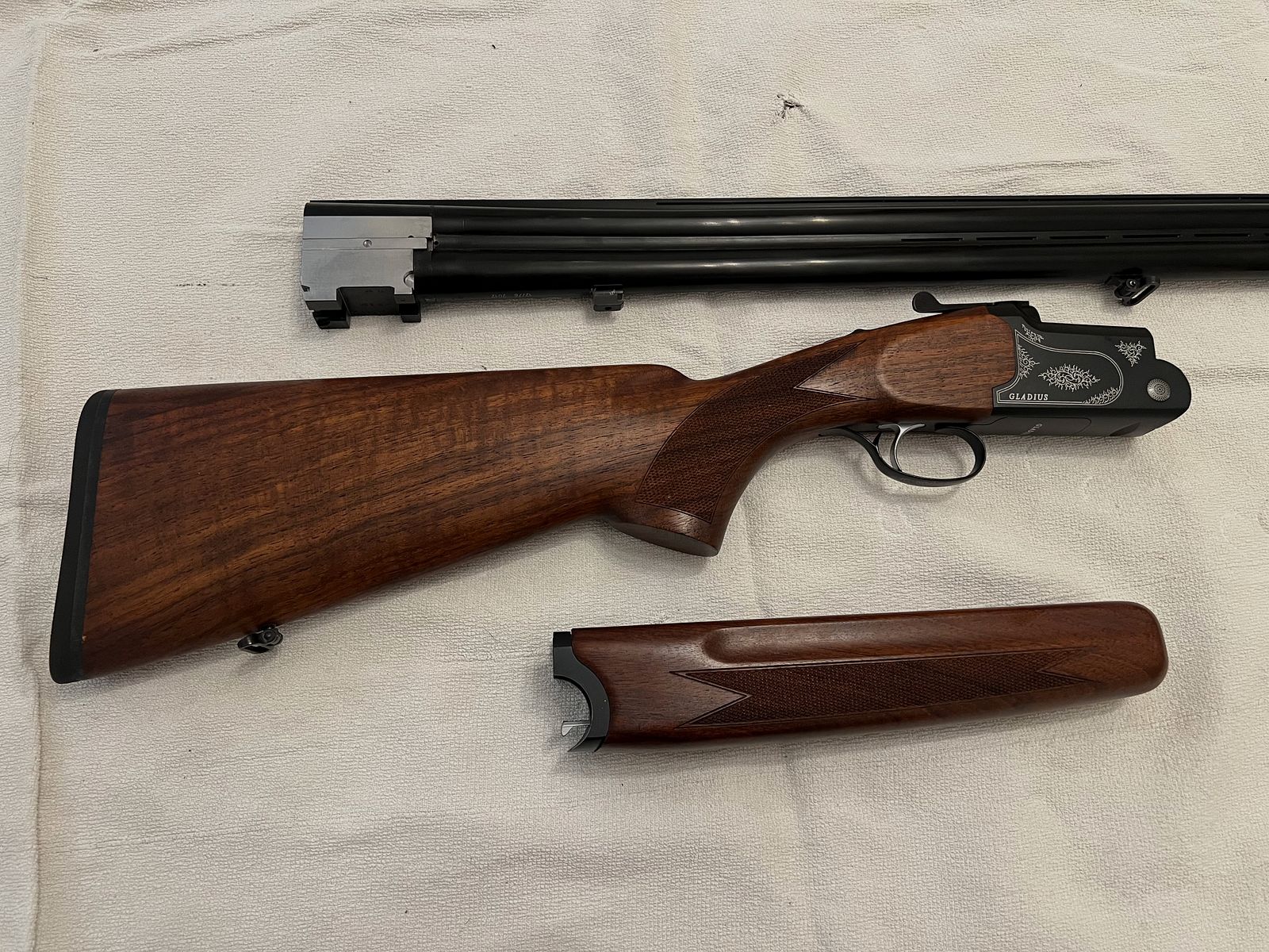 Gladius Bockdoppelflinte 12/76 als nieuw