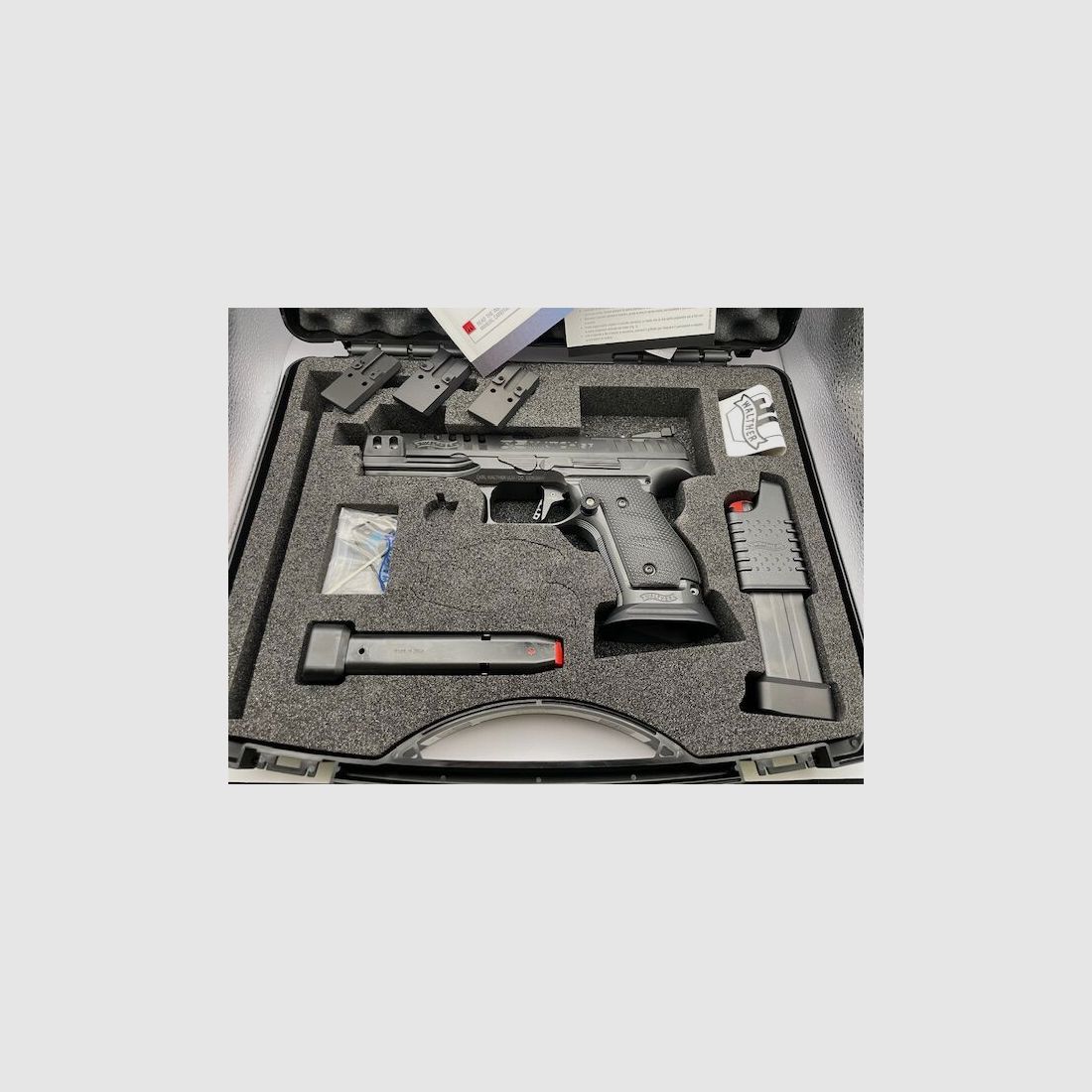 Walther Q5 Match Steel Frame Black Ribbon OR
