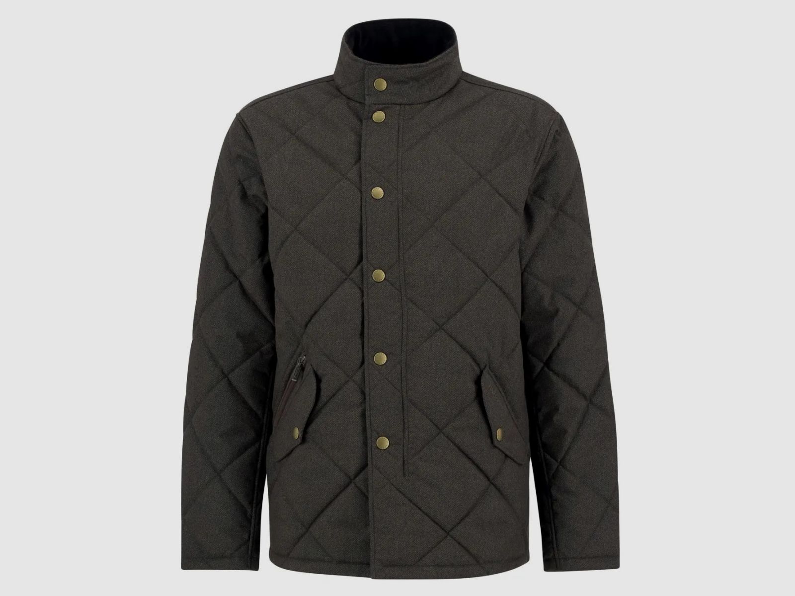 BARBOUR Giacca Trapuntata Invernale Shoveler Oliva