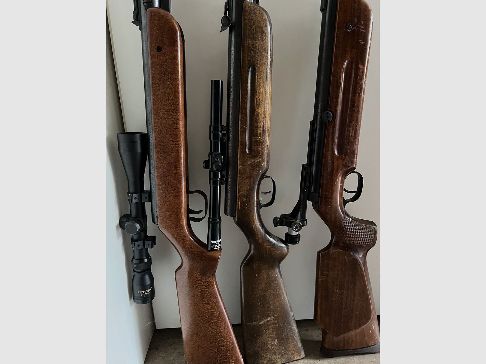 Luftgewehre Weihrauch, Anschütz,Diana mod.60