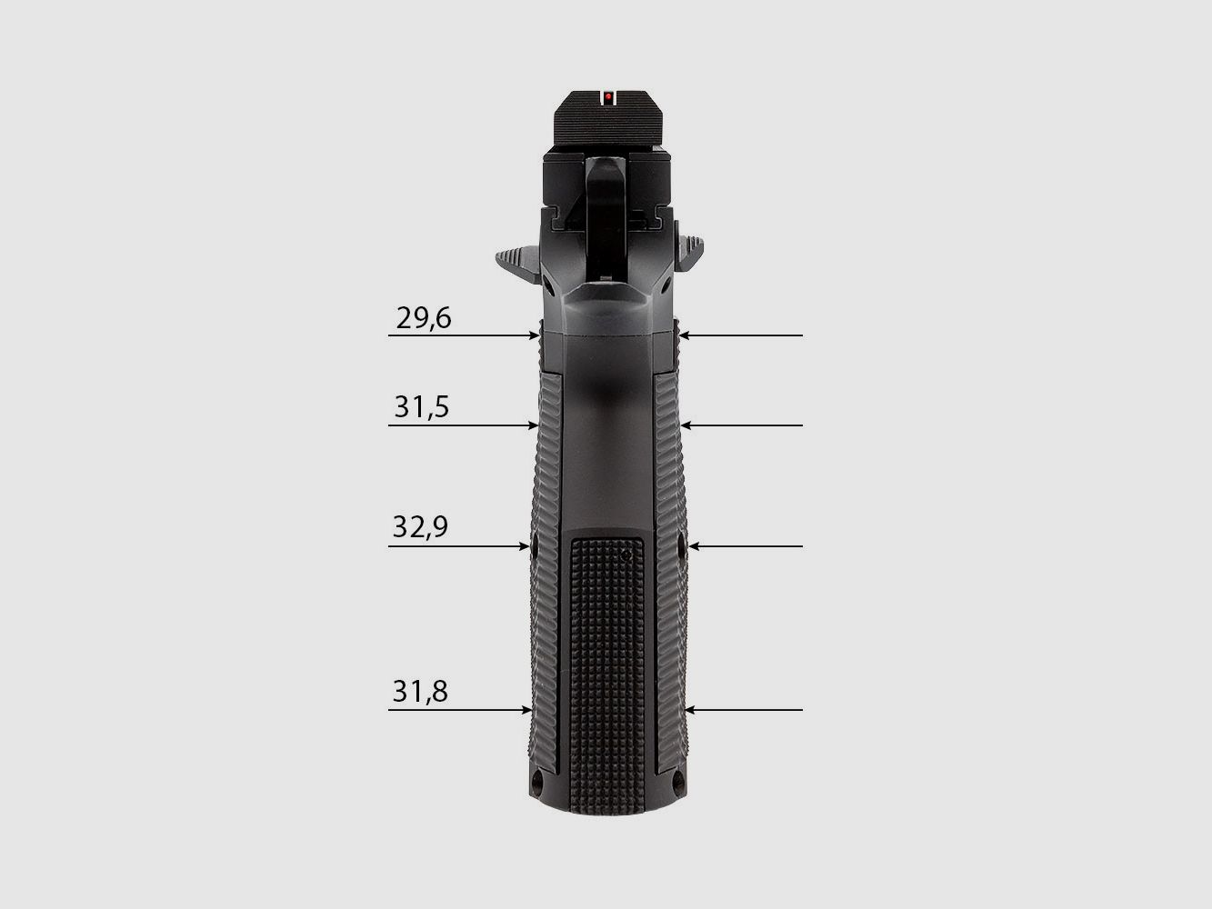 Eemann Tech Ultimate Aluminium Grepen voor Phoenix Redback, Maat: S, afbeelding 2 van 3
