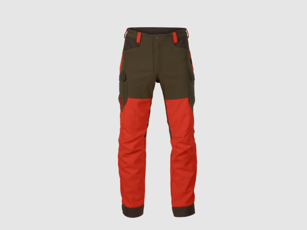 Härkila Wildboar Pro Trousers, wildboar orange/willow green, afbeelding 1 van 9