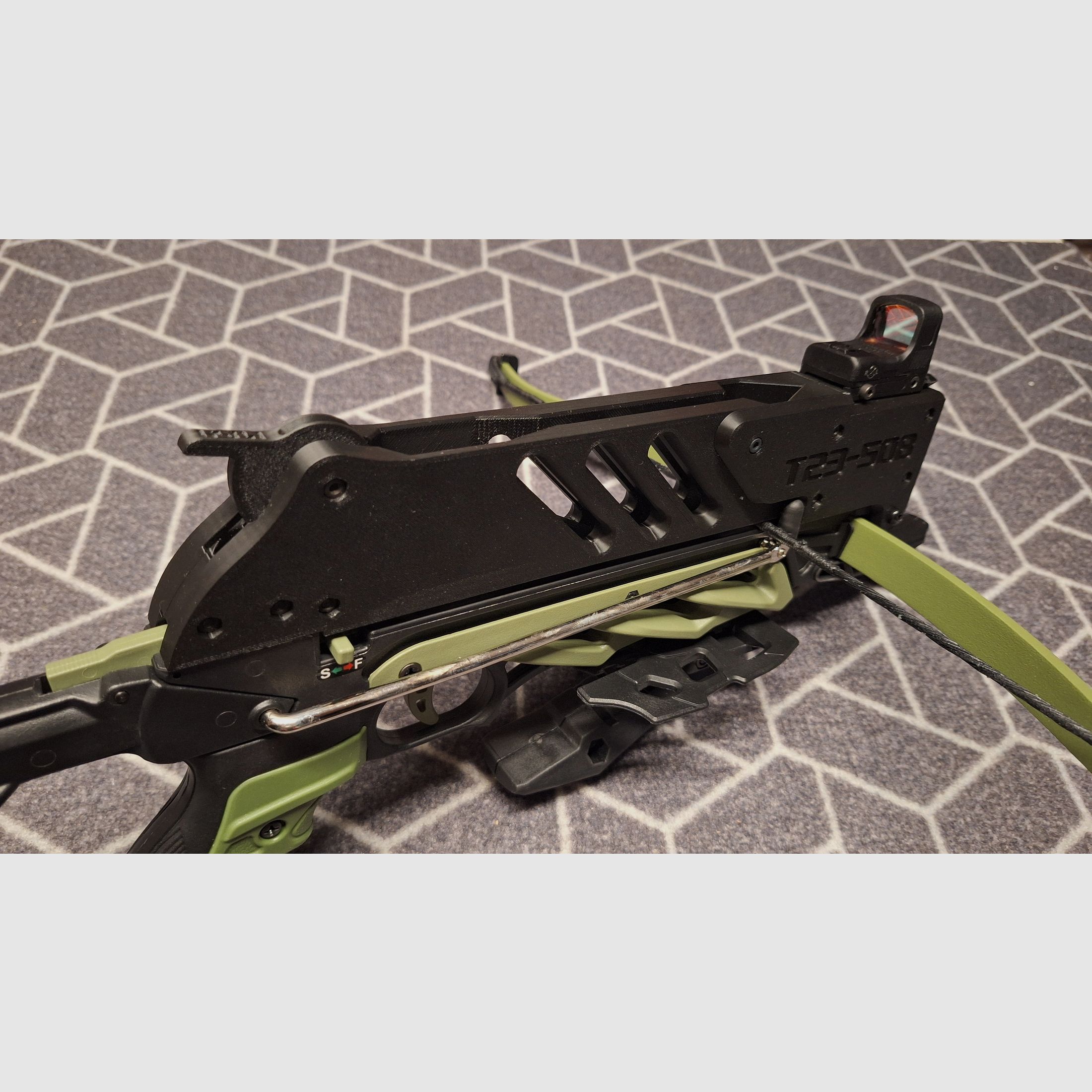 Pistol crossbow "Snake Hunter" 7-shot magazine/red dot/bag-NEW!