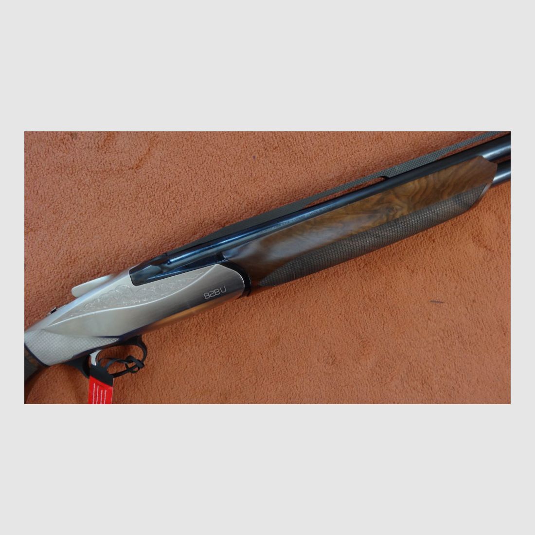 Benelli Bockflinte: Benelli 828U-Silver-Cal. 12/76