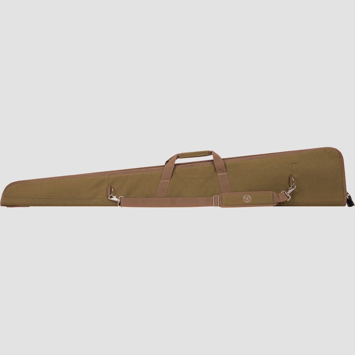 Sauer Canvas Flintenfutteral Sepia 127cm