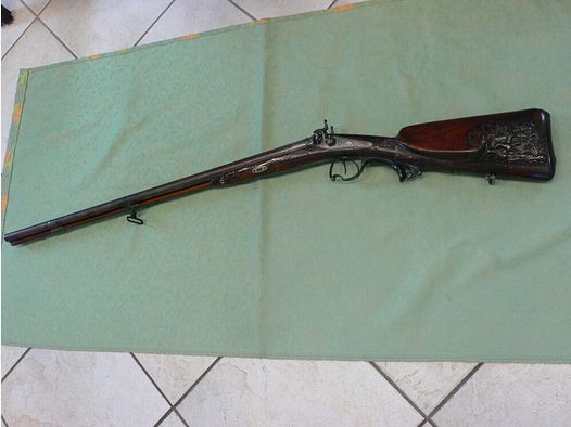 A.W.Edel Leipzig Doppelflinte
