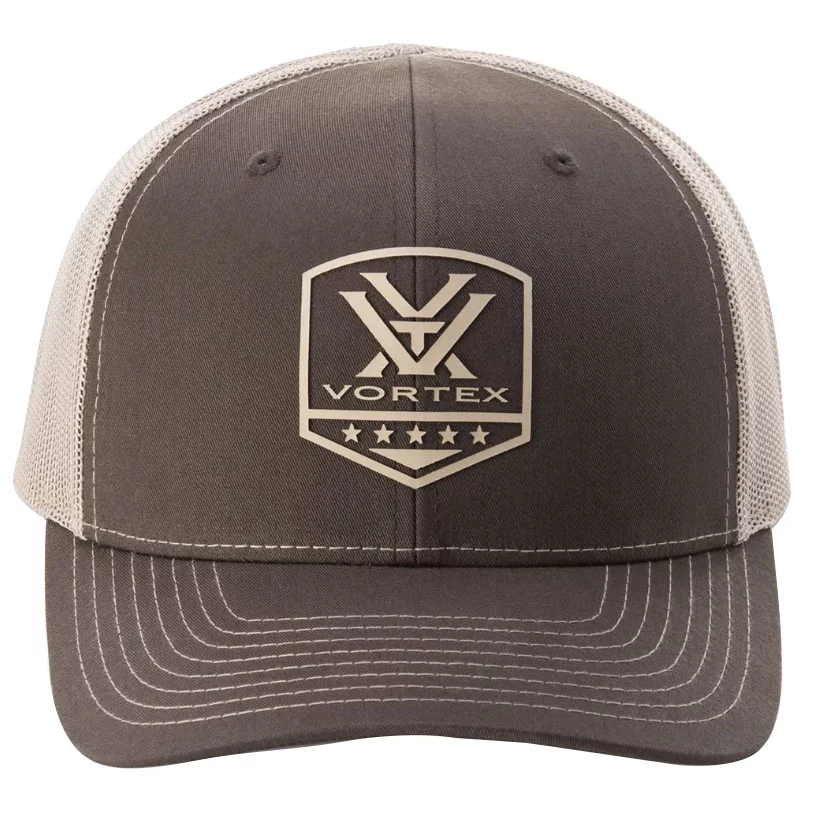 Brown men's Vortex Victory Formation baseball cap, image 2 of 6