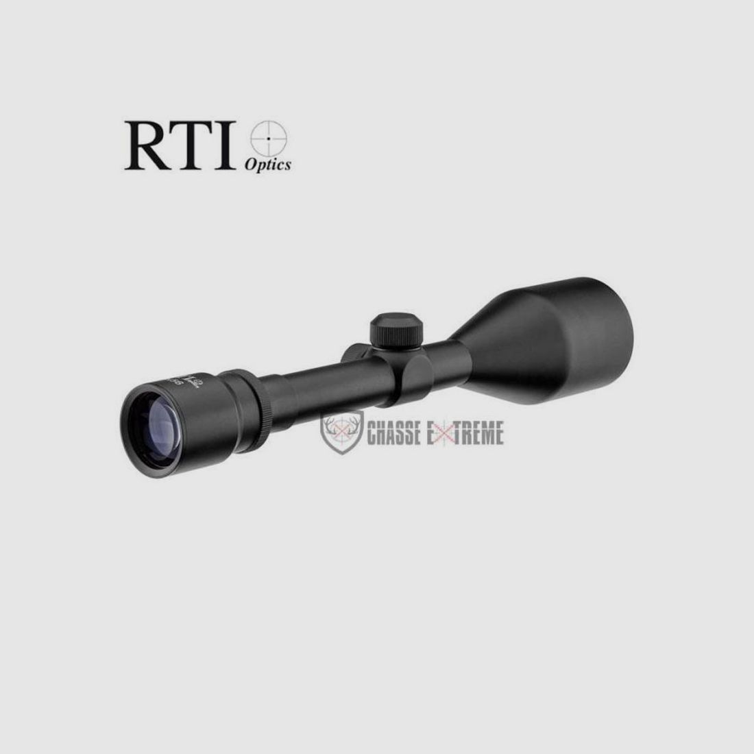 Pack Zielfernrohr RTI 8x56 + Montageringe + Rückstoßdämpfer + Sonnenblende + Waffenkoffer, Bild 2 von 9
