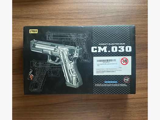 Pistolet Softair CYMA AEP CM.030 *NEUF, PV: 114,90€*