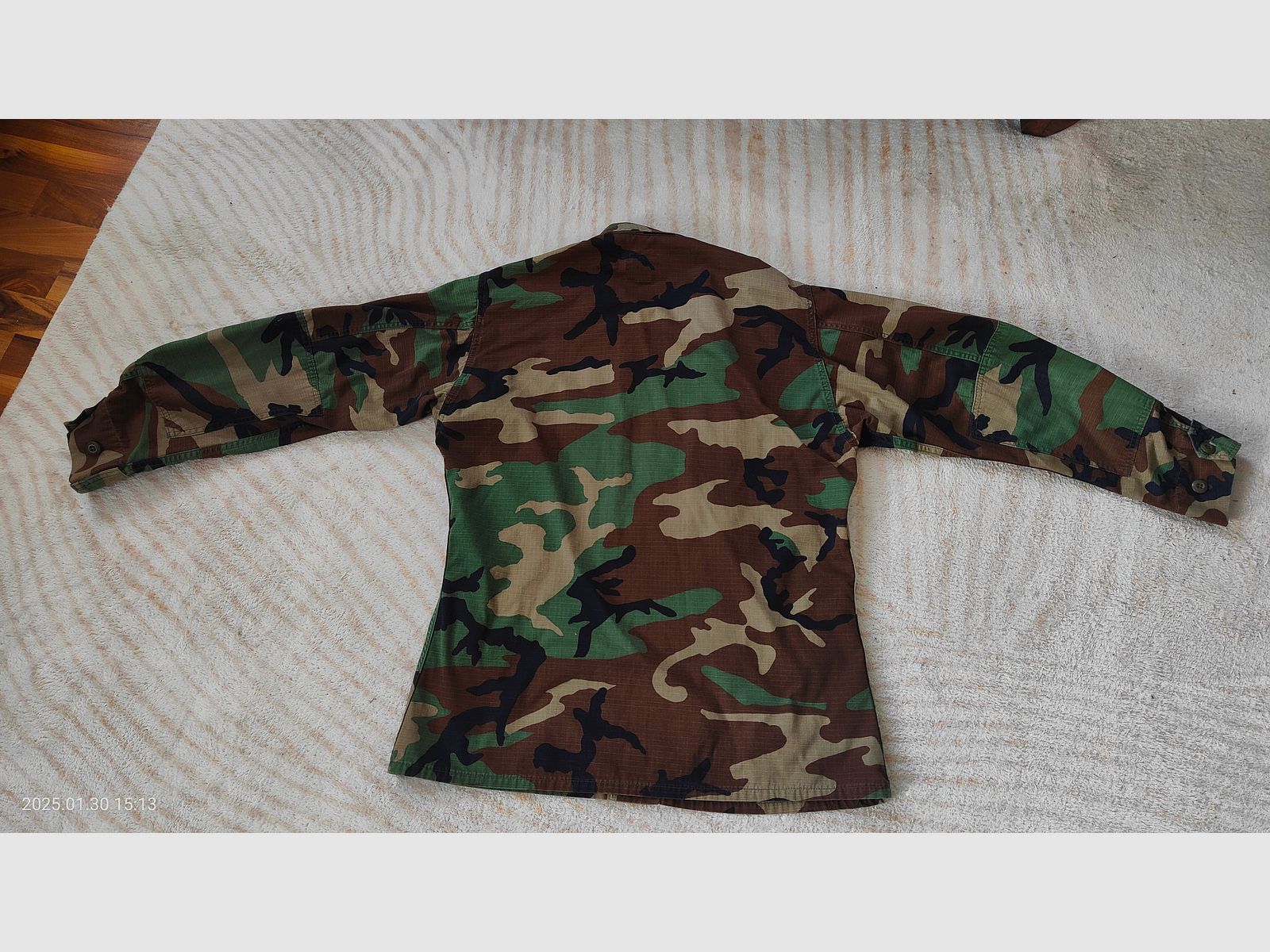 Military camouflage jacket US Army size L