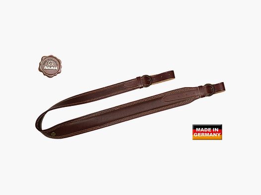 Sangle de fusil AKAH en cuir pleine fleur