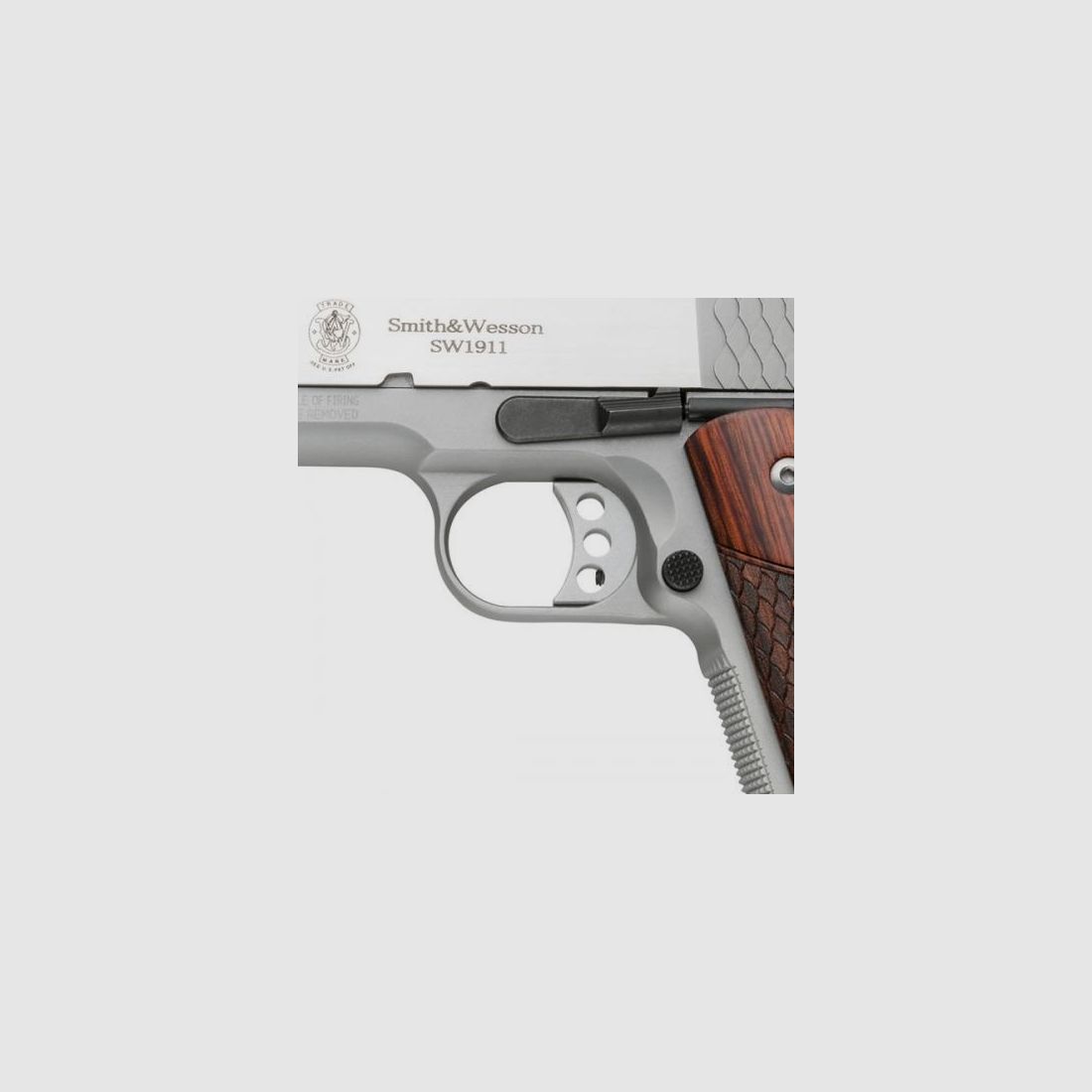 Pistole S&W 1911 E Series Stainless Kal. .45 ACP, Bild 5 von 6
