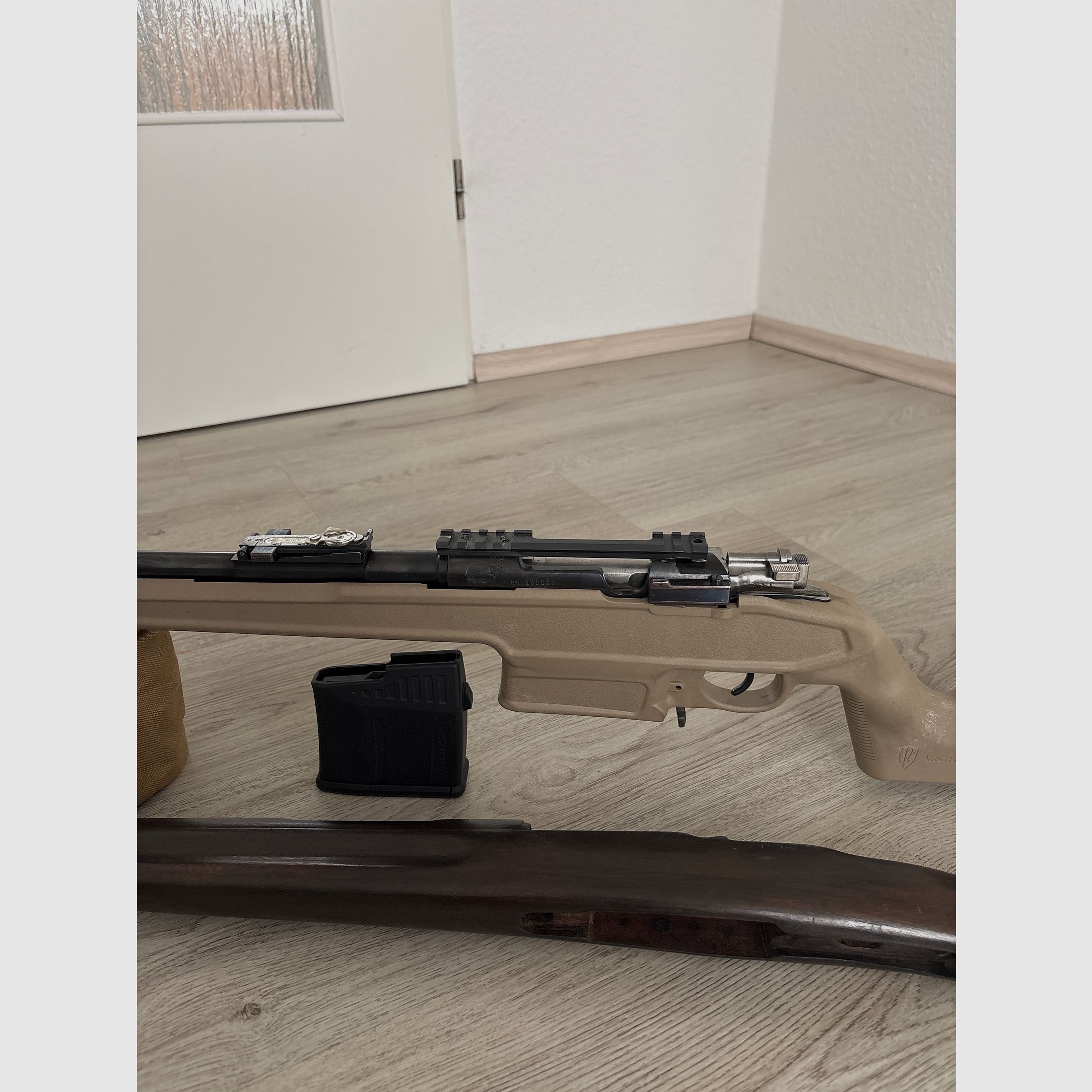 Zweedse Mauser M96 Carl Gustaf 6.5x55 Nummerngelijk