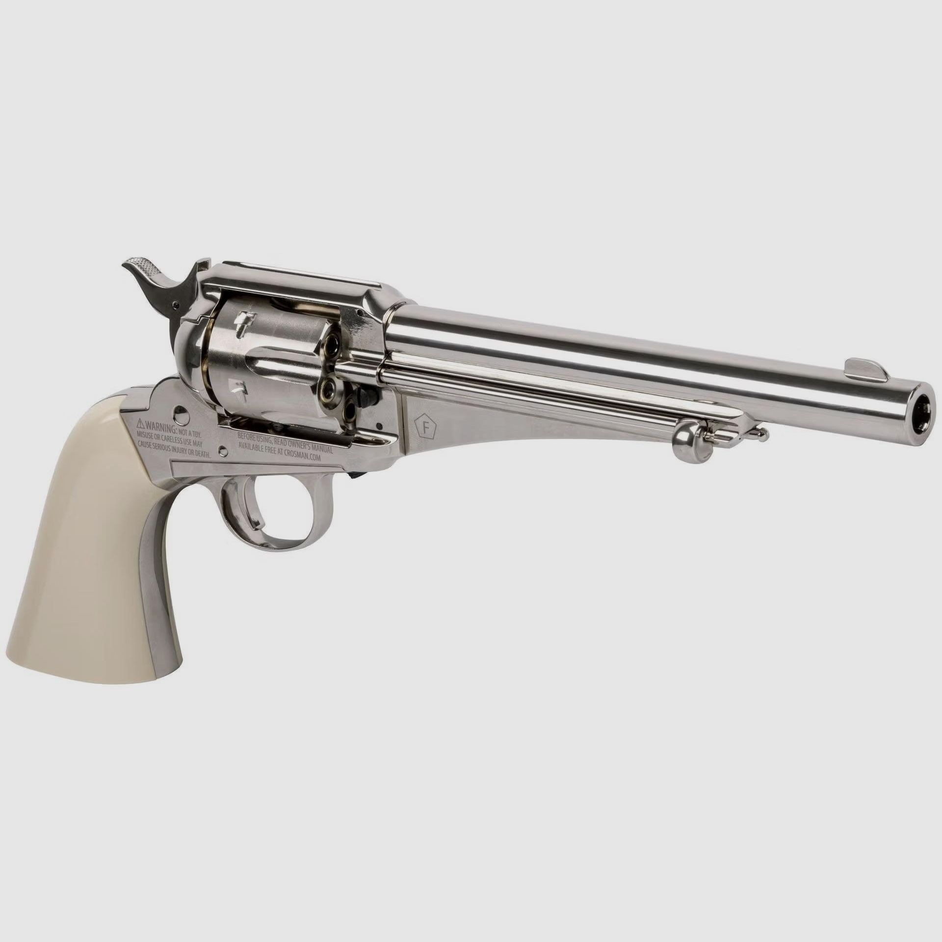 Remington 1875 CO-2 Rev. Cal. 4.5mm, Action Unique avec Diabolo ou BB's, 130m/s
