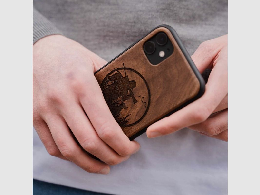 Holzwelt Cases Handyhülle North Dakota