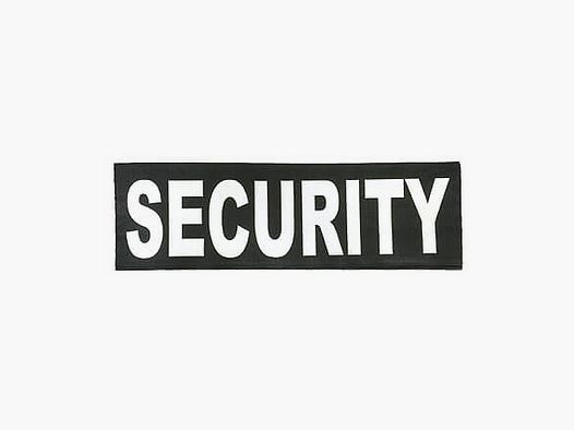 Reflektierender Security Klett Patch - Groß