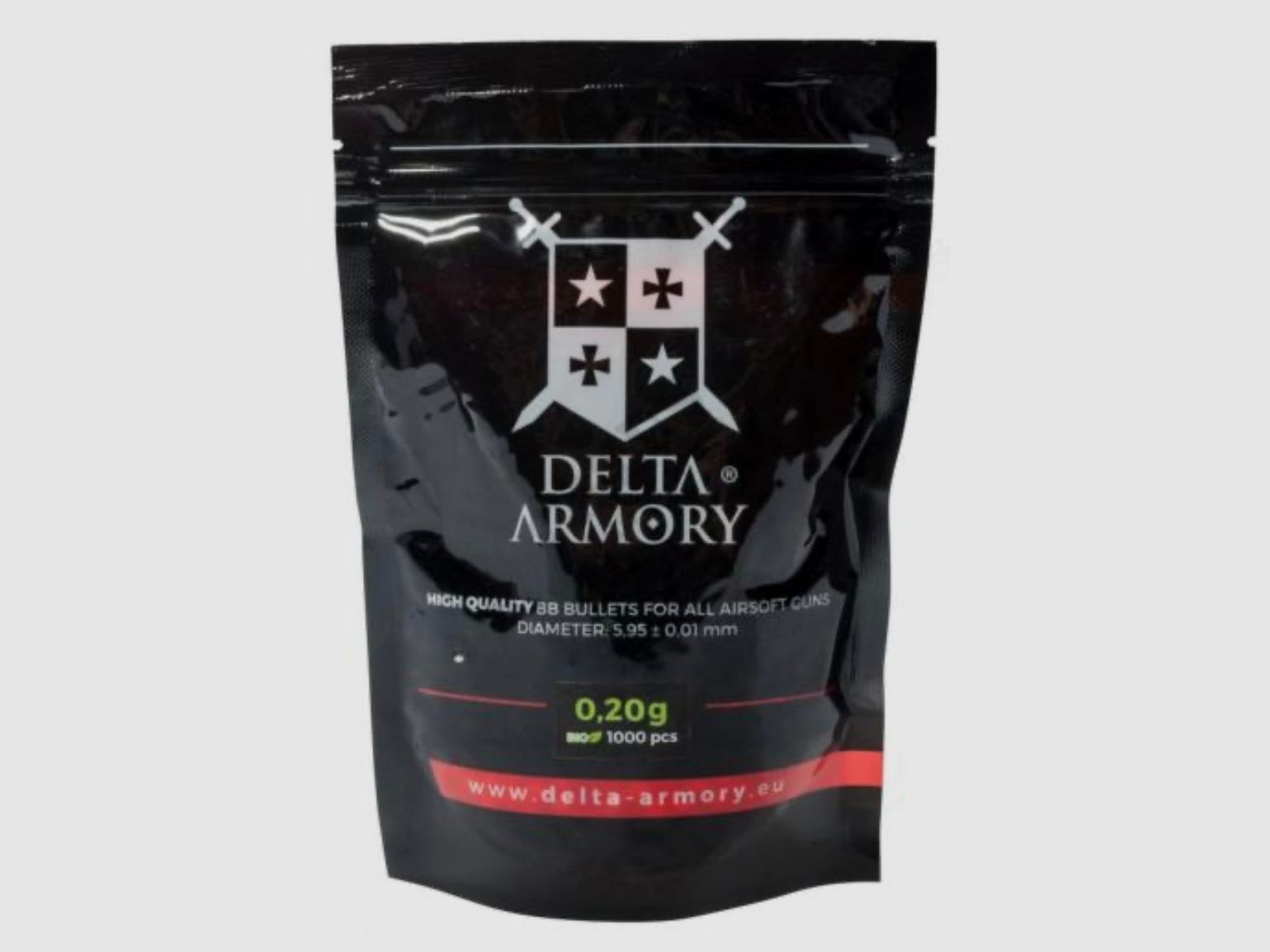 DELTA ARMORY 6mm 0,20gr. Biologisch abbaubar (1000x)