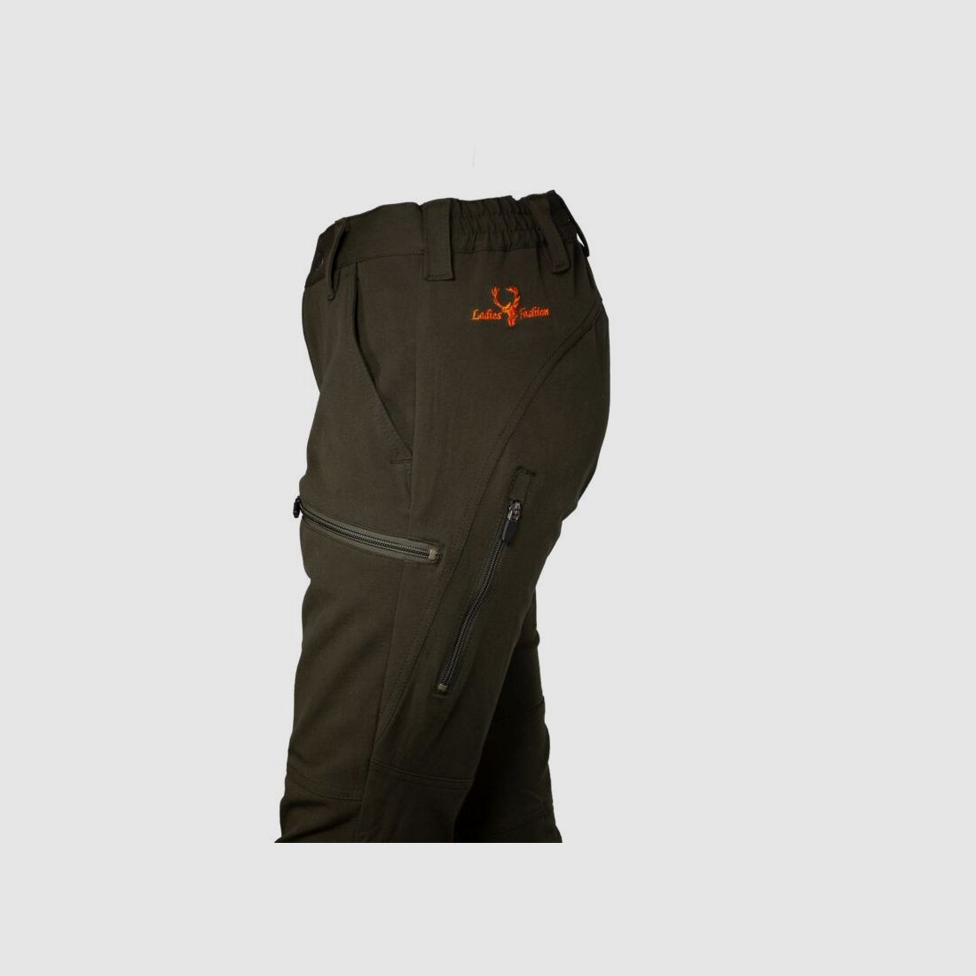 Hubertus Damen Jagd Hose Stretch EMMA Oliv