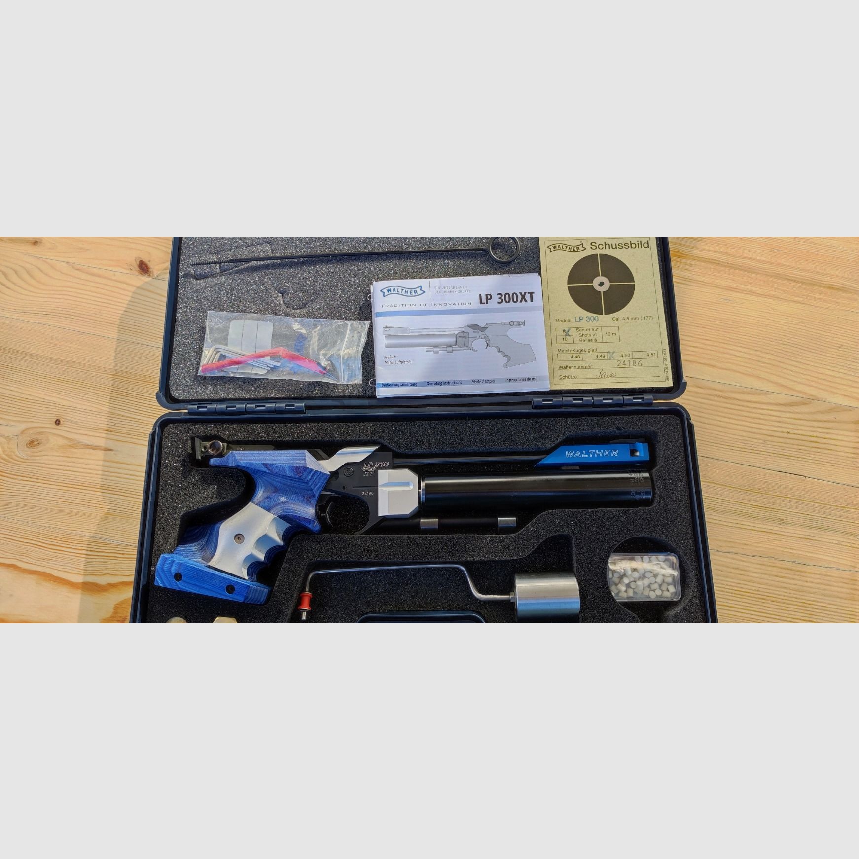 Walther LP 300 XT 5D Grip RE M