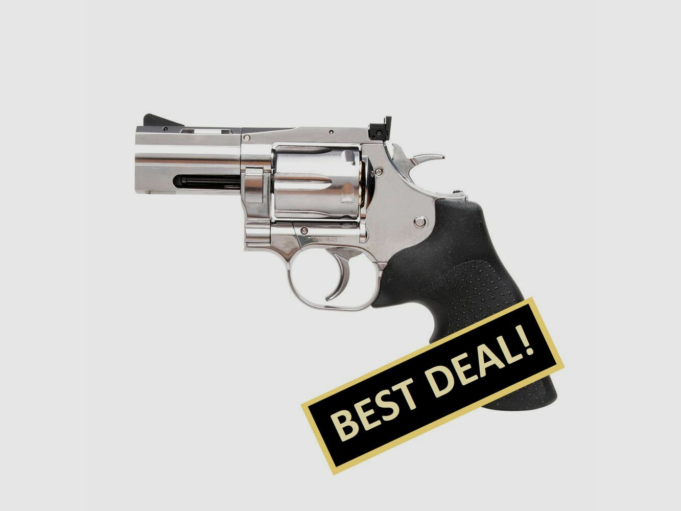 Dan Wesson 715 2,5" Argento 4,5mm BB Pressione d'Aria Co2