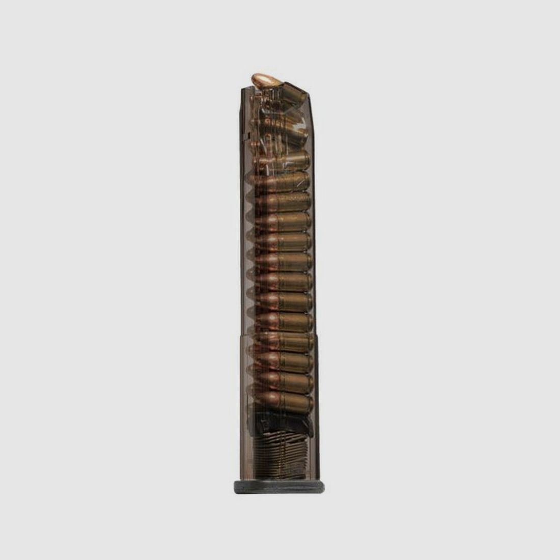CARBON SMOKE SERIES, FITS HECKLER & KOCH VP9 - 30RD 9MM MAG, EXTENDED, CARBON SMOKE