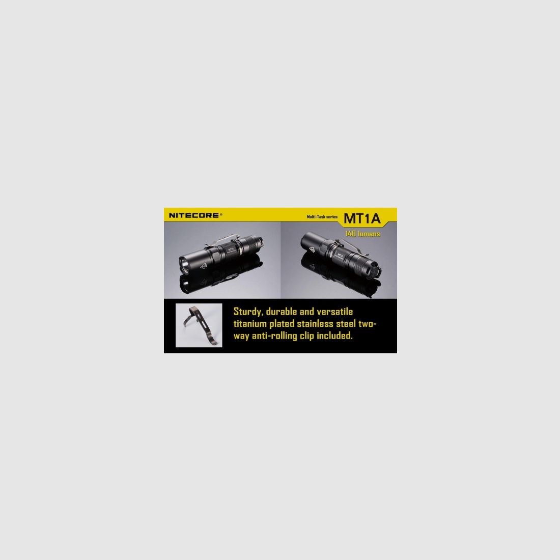 Nitecore MT1A flashlight 140 lumens, image 18 of 20