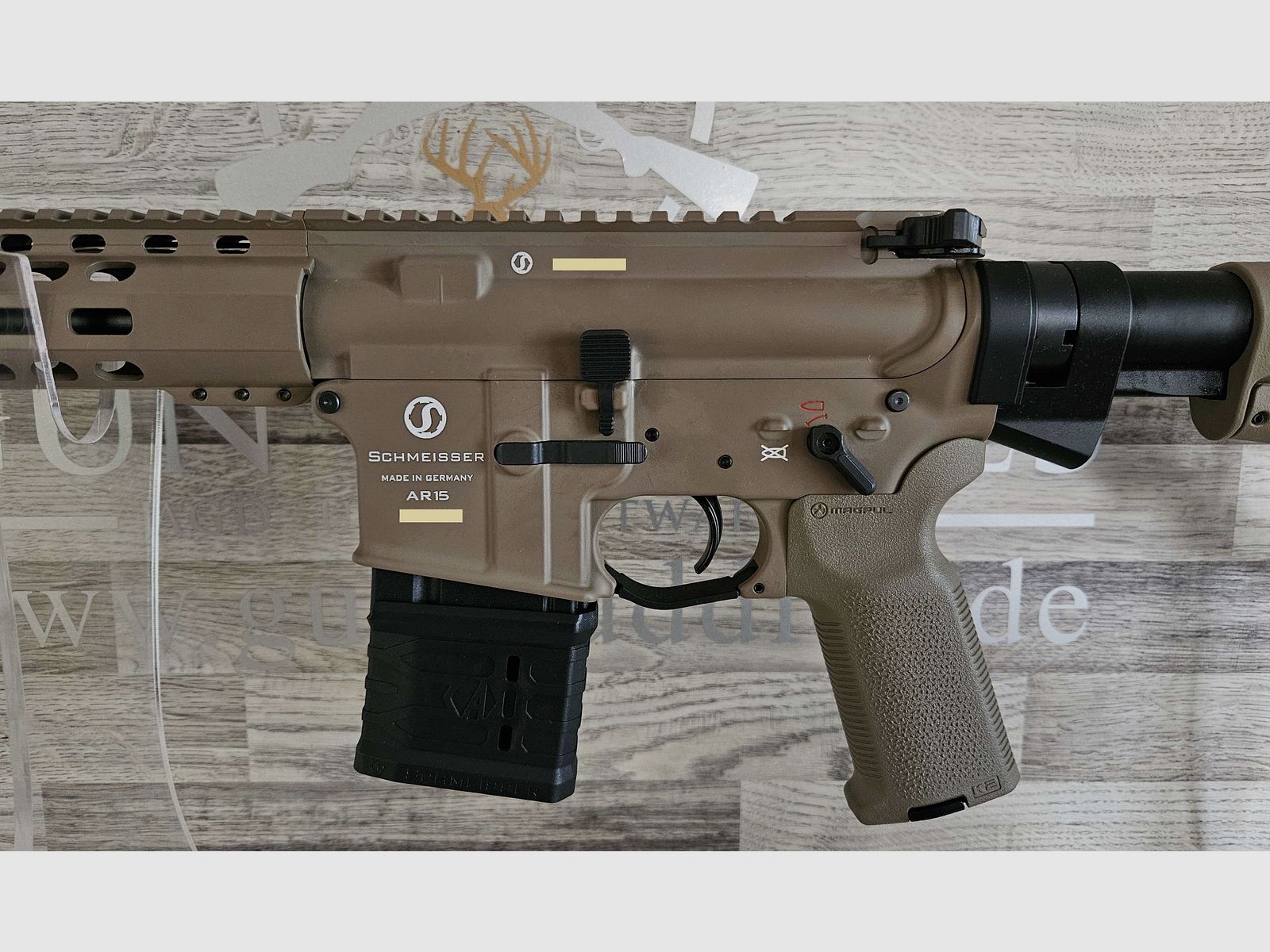 Schmeisser AR15 M4FL 14,5" FDE Sondermodell MAGPUL Kal. .223Rem - versandkostenfrei ! - Neuware vom Fachhandel