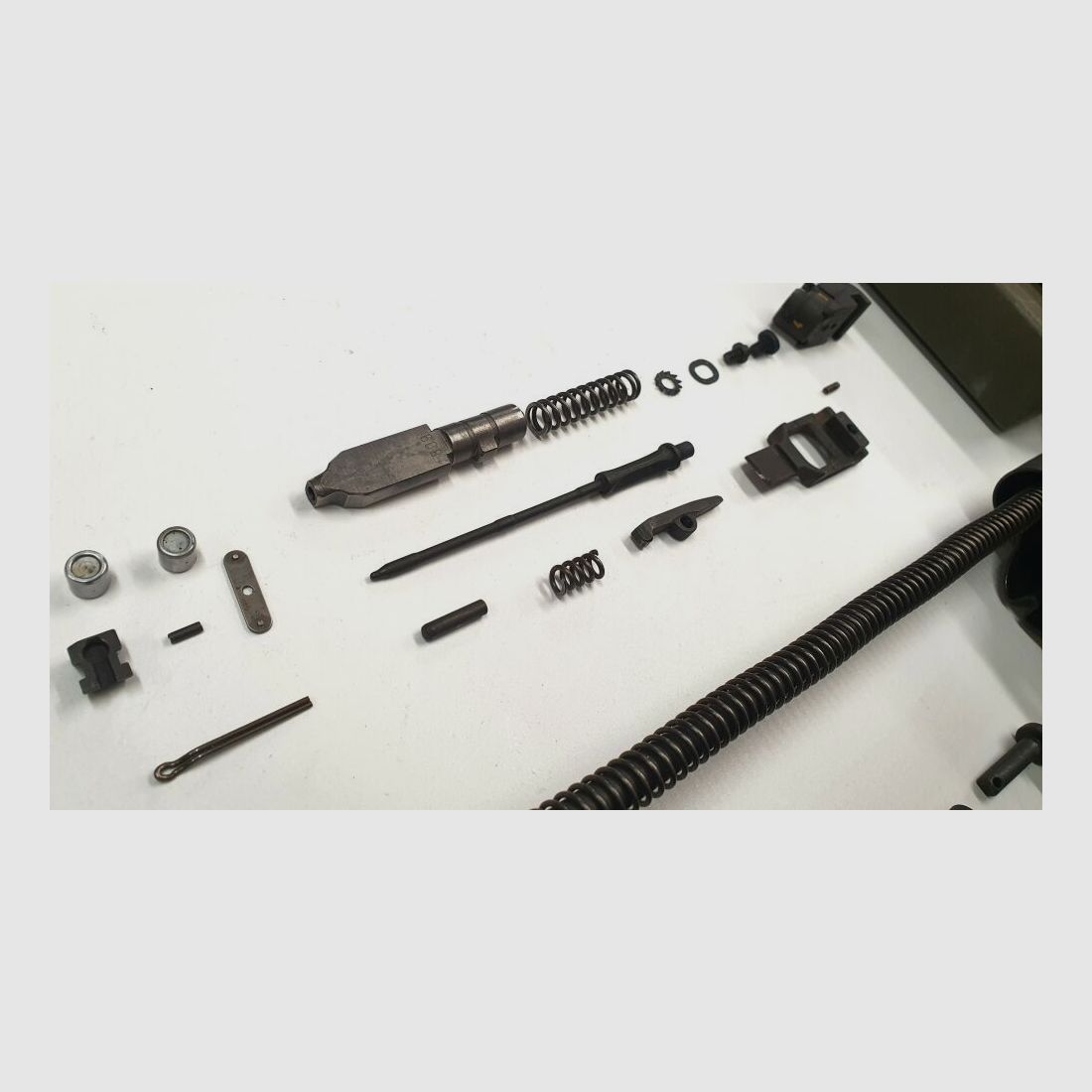 H&K Heckler und Koch GmbH Oberndorf Freier Teilesatz original HK G3 NATO Heckler & Koch inkl. Trapezvorderschaft Olivgrün