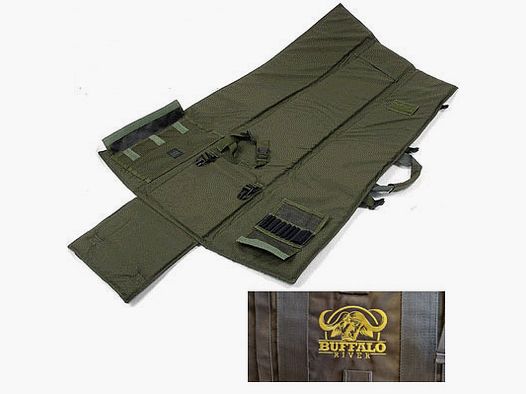 Buffalo River Tactical Drag Bag - Sniper Shooting Mat/Case OLIVE