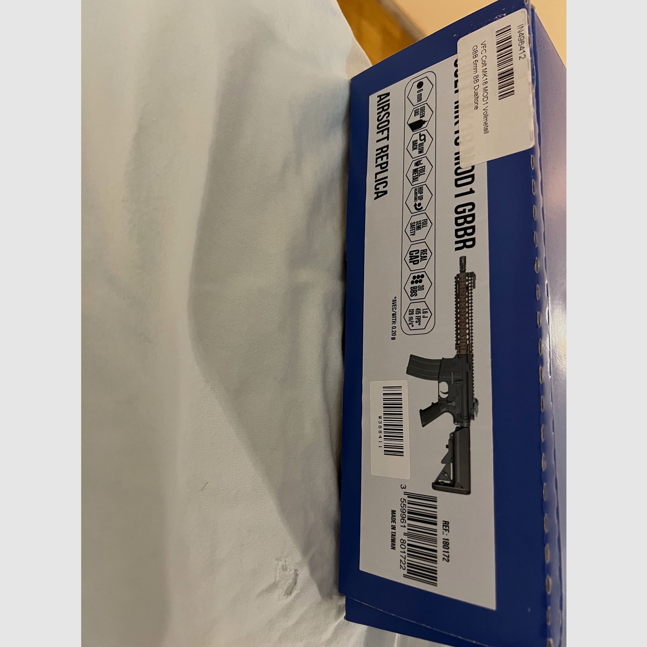 Umarex VFC Colt / Daniel Defense MK18 MOD1 Vollmetall Gas-Blow-Back 6mm BB Dualtone nuevo NP 750€