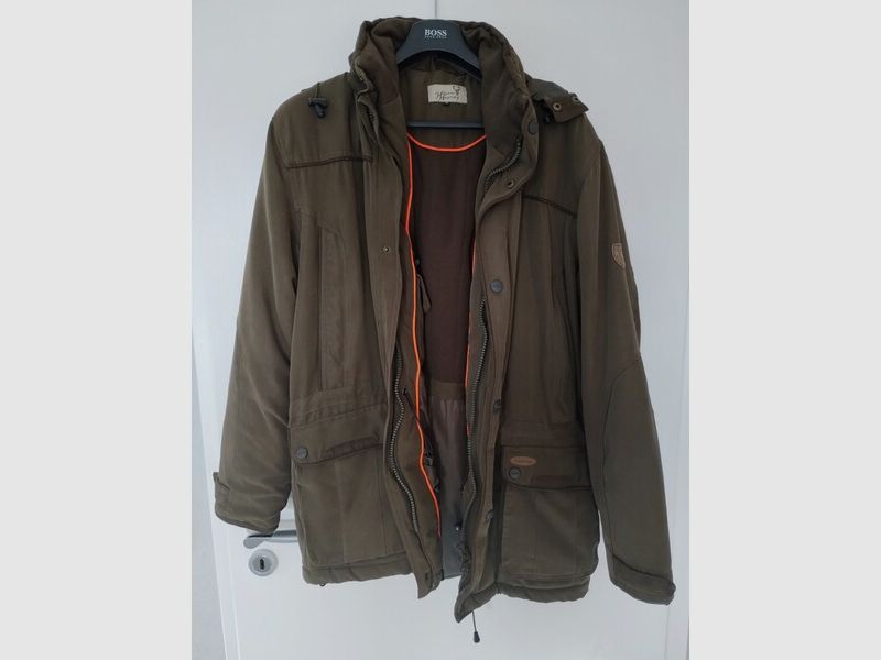 Hubertus Hunting Jungjäger Herren Jagdset Jacke + Hose / Größe 52 / Farbe Braun