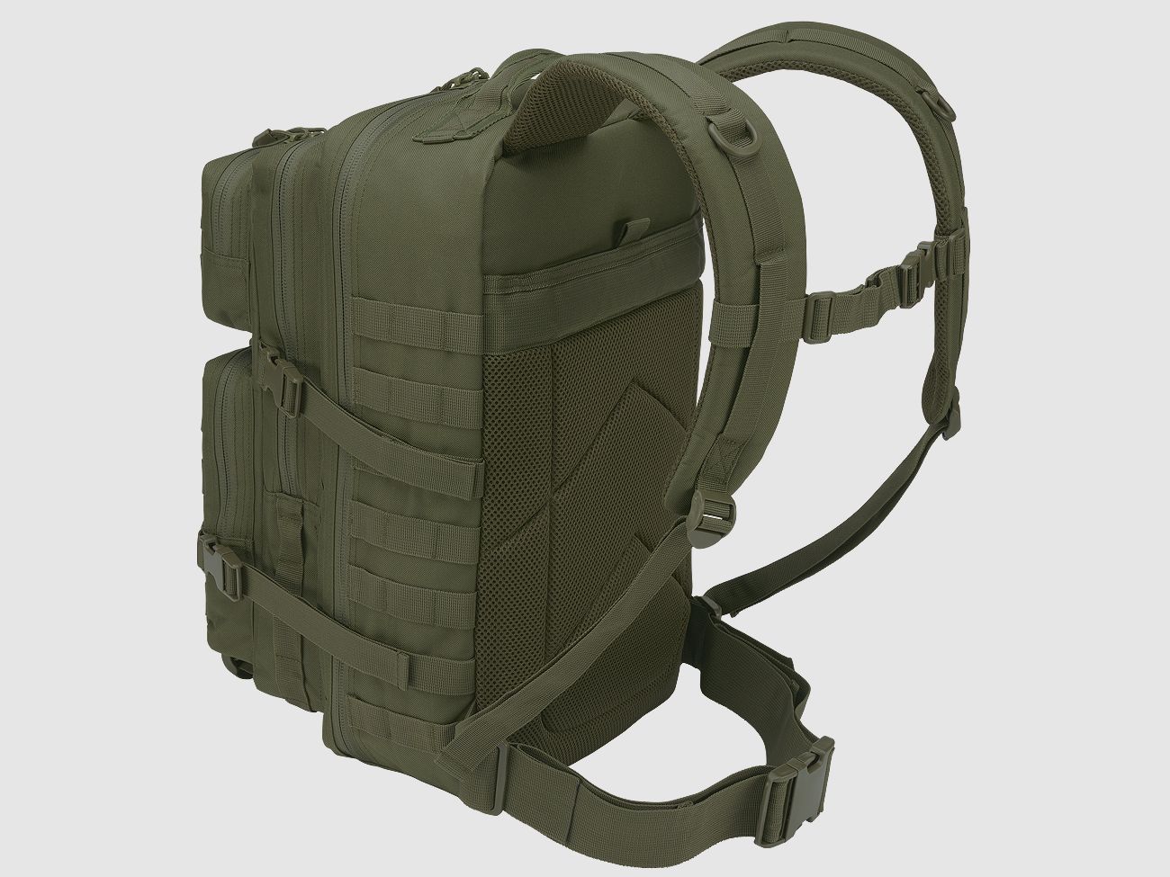 Brandit US Cooper Large  Farbe: Oliv – Mehrzweckrucksack (40-Liter-Klasse)