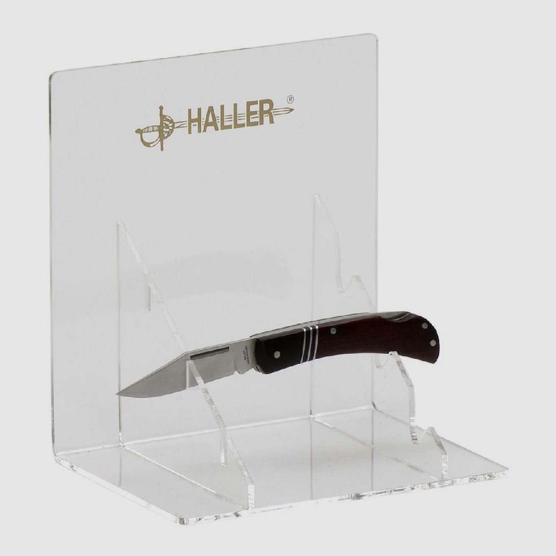 Knife stand HALLER 3 is a pocket knife stand