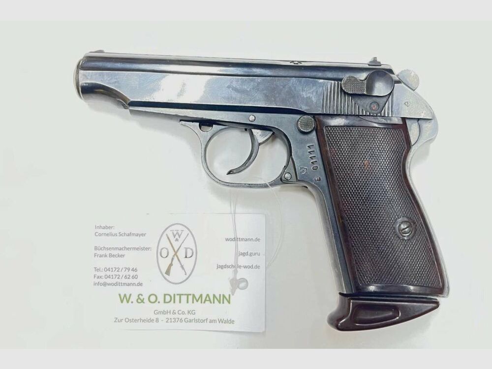 Walther pistol model without 9mm Browning K
