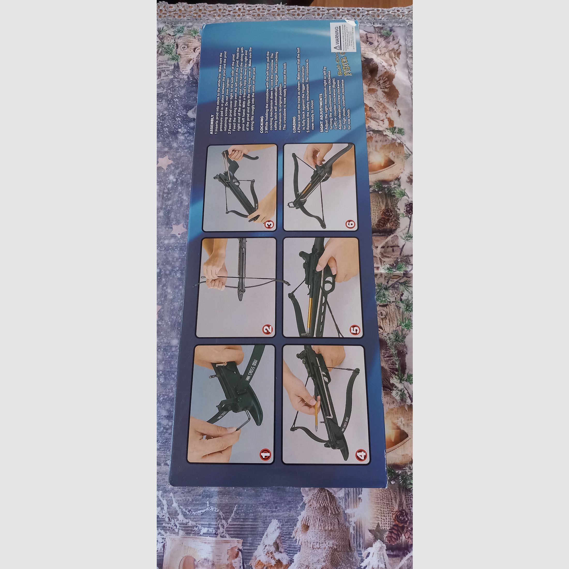 Juego de ballesta de pistola Cobra k