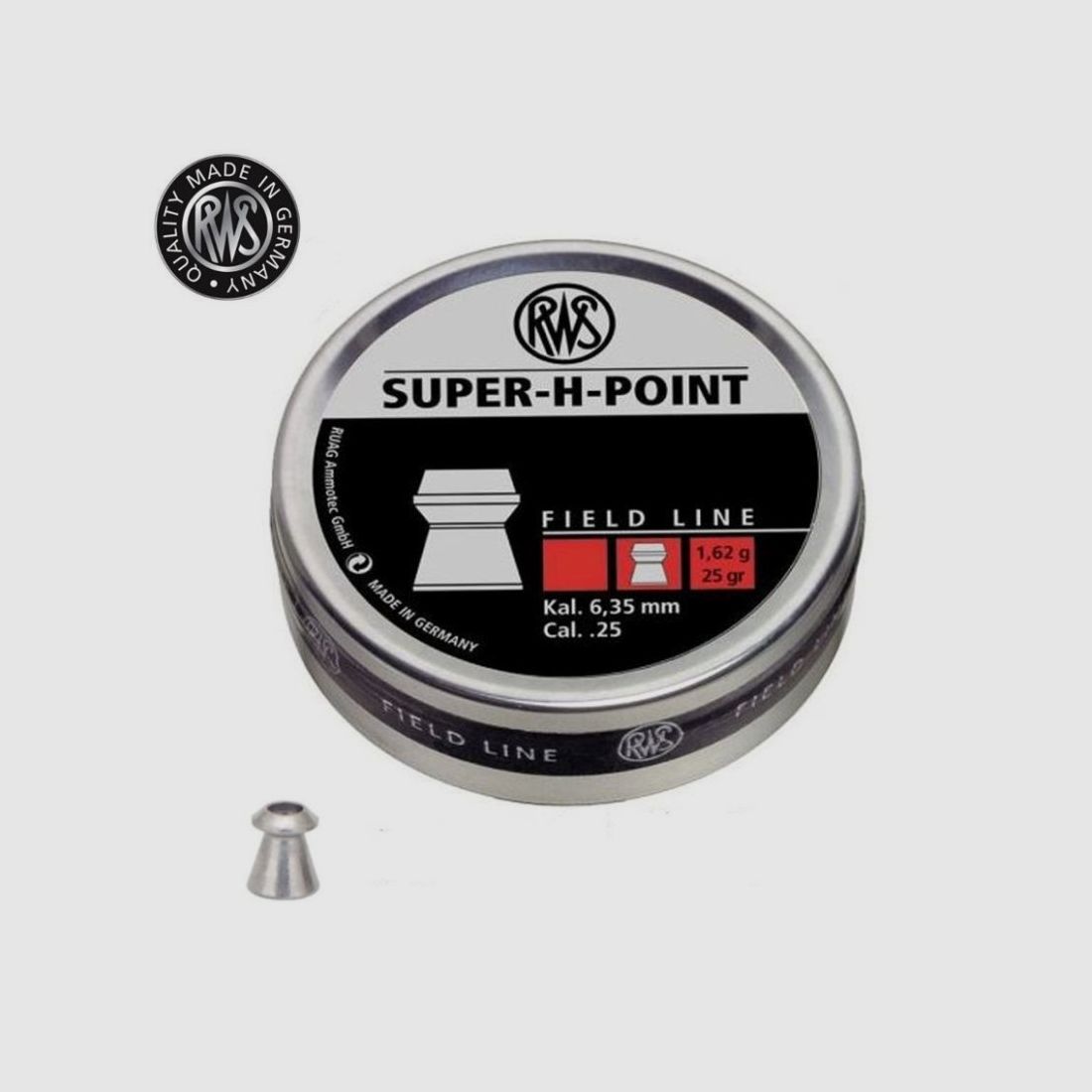 RWS SUPER H POINT 6,35 MM