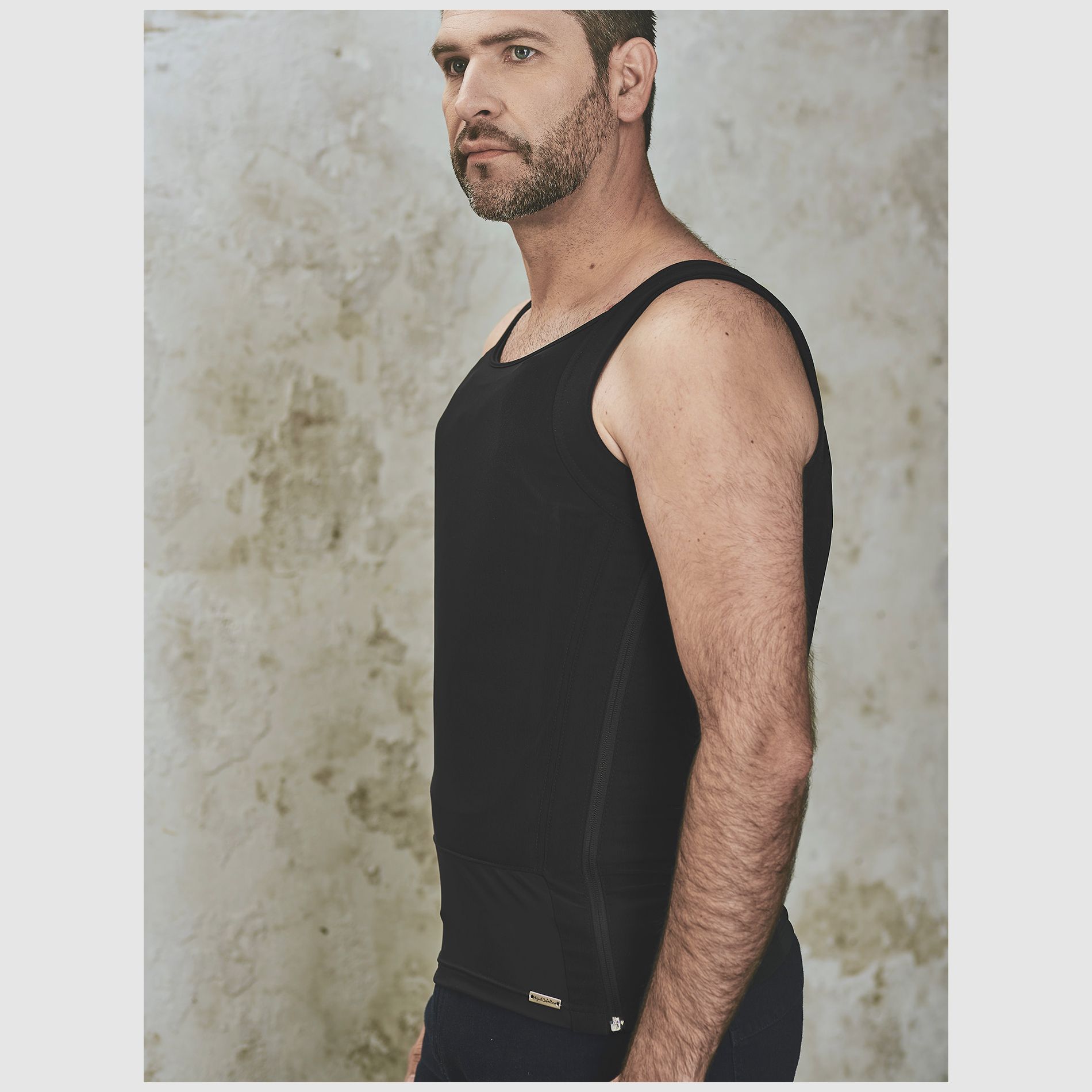ARMOR T-SHIRT FÜR HERREN – Level IIIA – Gr. XL Schwarz, Bild 2 von 5
