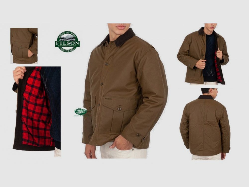FILSON Jacke Tin Cloth dunkelbraun FMCPS0103