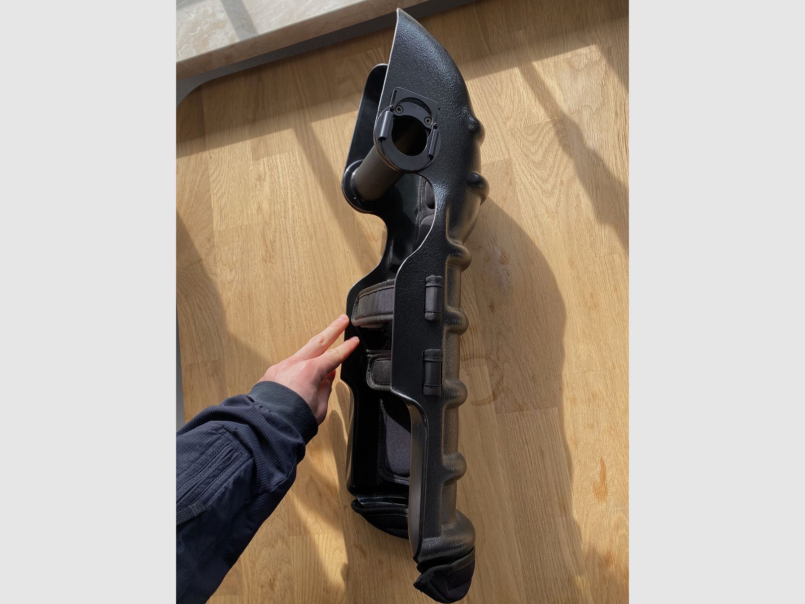 MONADNOCK® Impactor Mini-Shield/Protezione per avambraccio, ambidestro, nero