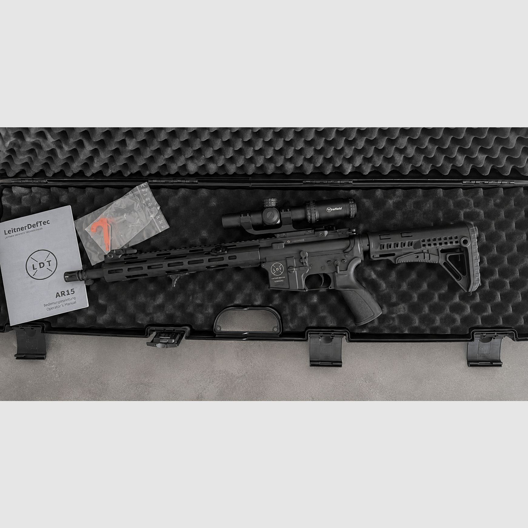 AR-15 von LuxDefTec: LDT15 in 14,5", top Zustand, super Preis-Leistung
