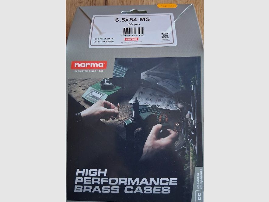 Norma Hülsen 6,5 x 54 Mannlicher Schönauer