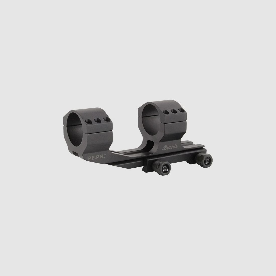 Burris AR-P.E.P.R. Blockmontage 30 mm – Picatinny – wechselbare Oberringe (flat top/Picatinny) – schwarz (Aluminium)