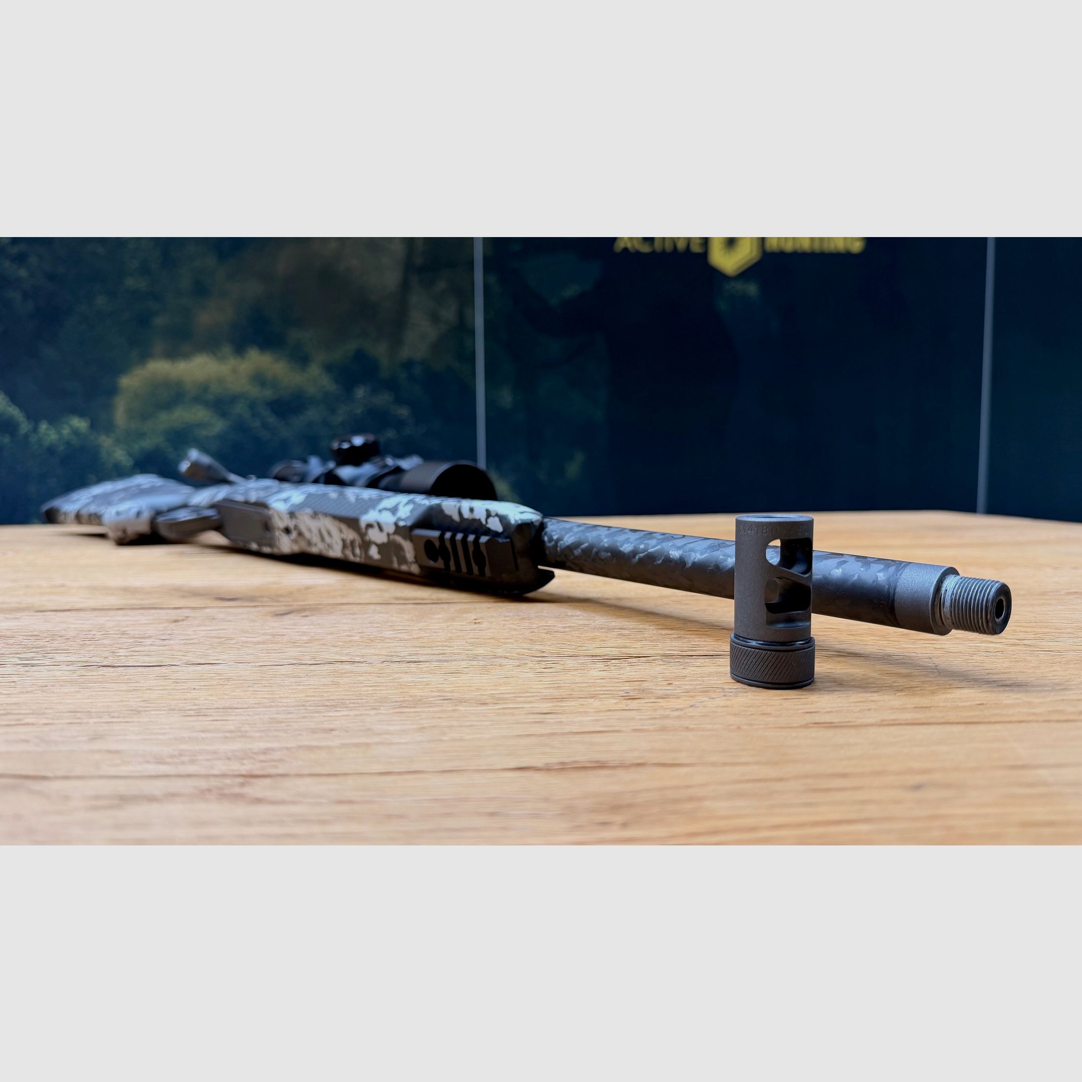 Gunwerks ClymR / 6 Creedmoor / LL 18" / con sistema in titanio / Kahles K318i 3,5-18x50