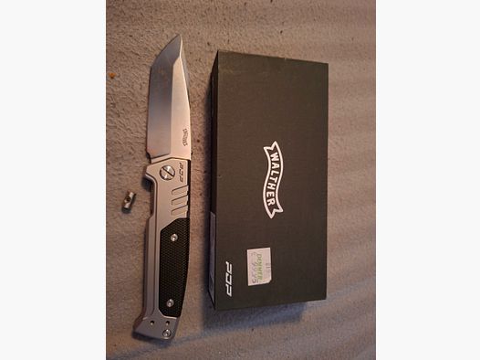 Cuchillo plegable Walther PDP Steel Frame Tanto