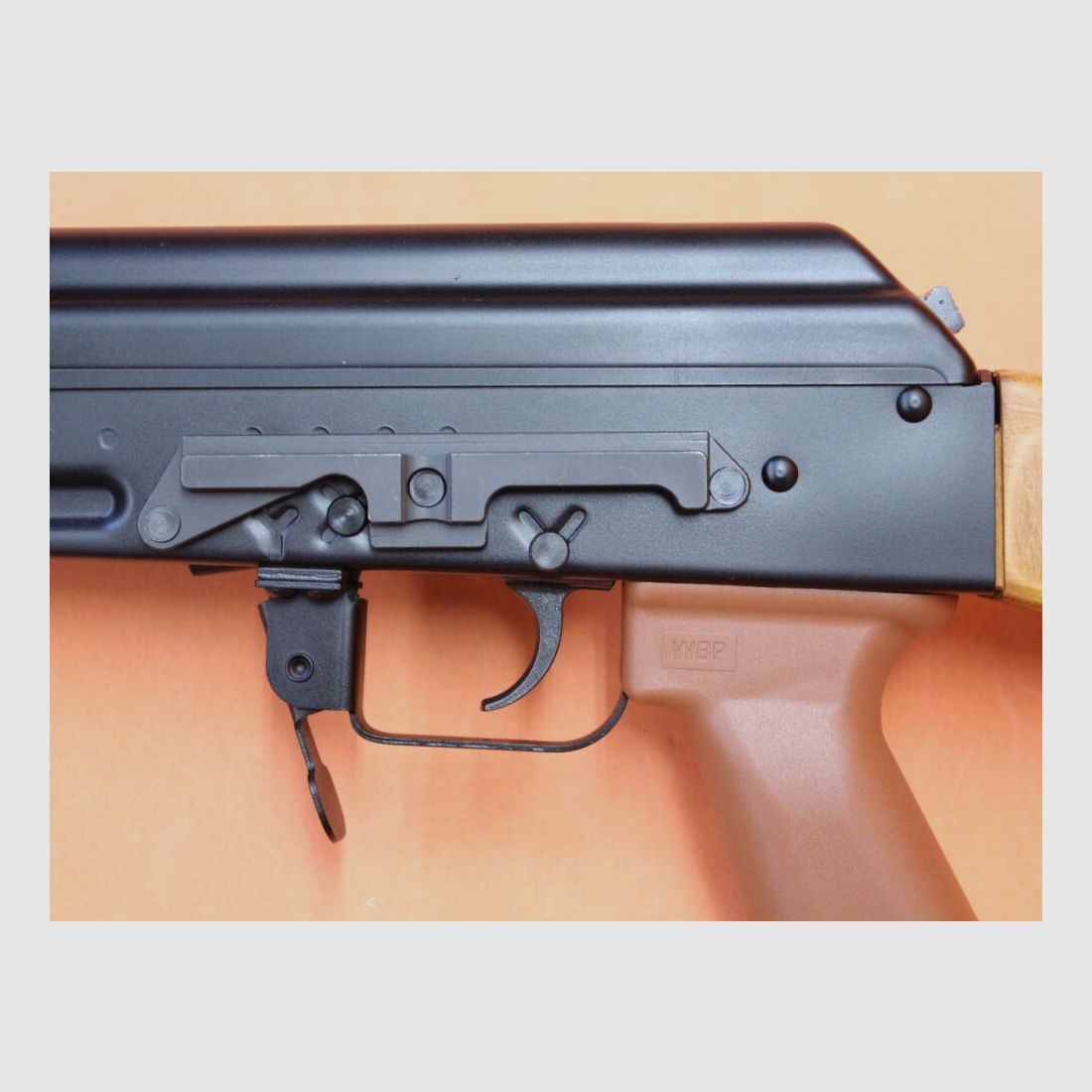 WBP JACK Ha. Rifle .223Rem WBP JACK Wood 415mm barrel/ 14mm mounting rail/ laminated wood stock (AKM/AK47)