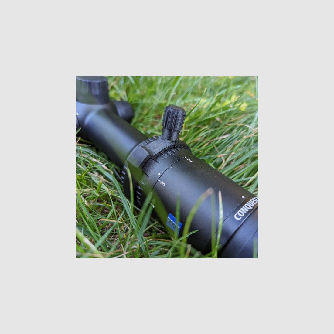 Voor Zeiss Conquest V4: Snelle verstelhendel voor vergrotinginstelling