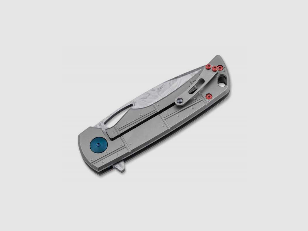 Böker Plus P-51 Damast Titan Taschenmesser