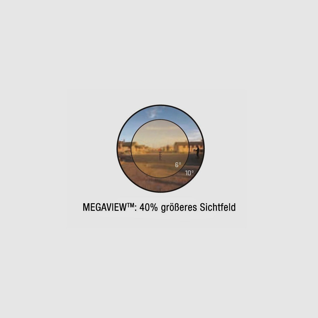 Sig Sauer BRAVO3 Battle Sight, 3X24mm, 5,56-7,62 Horseshoe Leuchtabsehen 0,5 MOA, 1913