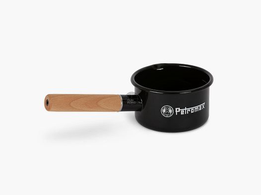 Petromax Emaille Stieltopf schwarz 0,5 Liter